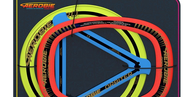 Aerobie three combo has different types of portable flying discs.