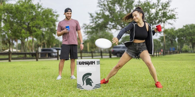 Flying Disc licensed team set, proudly made in the USA (Kan Jam)