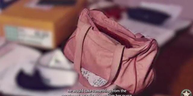 The suspect would sometimes steal his victim's belongings, such as money from her purse.
