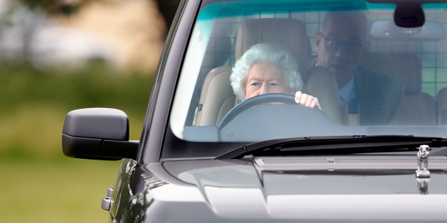 Queen Elizabeth often drives herself around the royal properties.