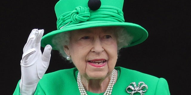 The 96-year-old monarch made a surprise appearance from Buckingham Palace on Sunday during the last day of Jubilee celebrations.