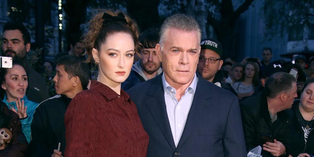 Ray Liotta and Karsen Liotta participate in the "Story of a wedding" UK premiere during the 63rd BFI London Film Festival at Odeon Luxe Leicester Square on October 6, 2019 in London, England.