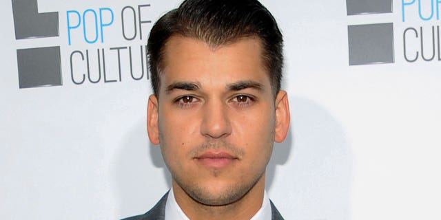 Rob Kardashian, from the show "Keeping Up With The Kardashians," attends an E! Network upfront event in New York on April 30, 2012. 