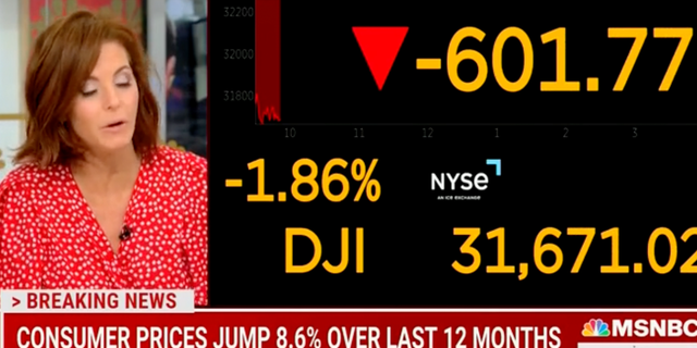 NBC News senior business analyst Stephanie Ruhle discussing inflation on MSNBC's Morning Joe Friday morning.