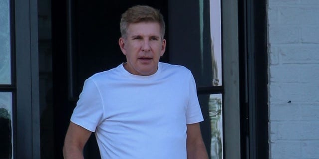 Todd Chrisley was seen for the first time since being found guilty of all charges of back fraud and tax evasion.