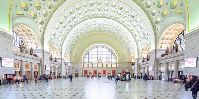 Union Station is less than a mile from the U.S. Capitol. 