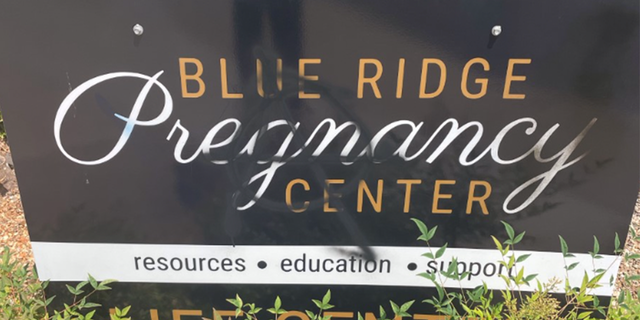 The Blue Ridge Pregnancy Center in Virginia was vandalized following Supreme Court overturning Roe. V. Wade. 