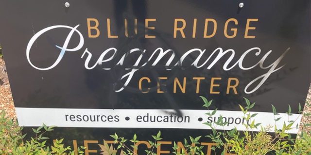 The Blue Ridge Pregnancy Center in Virginia was vandalized following Supreme Court overturning Roe. V. Wade.
