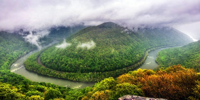 From this overlook 1,400 feet above the river, one can understand why the New River Gorge is known by many as the Grand Canyon of the East.
