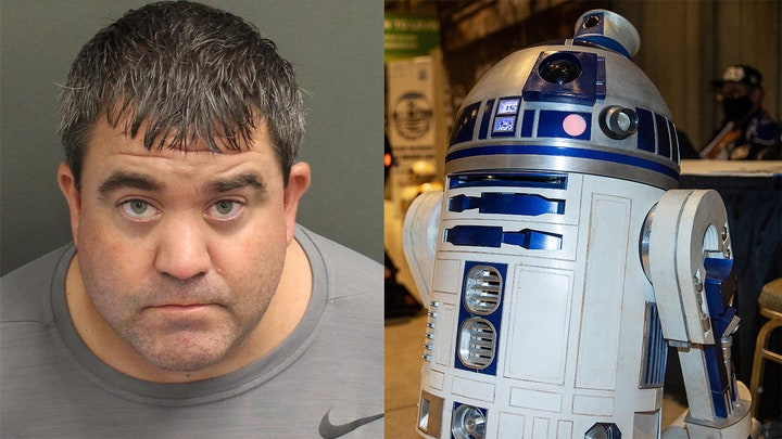 David Proudfoot and R2-D2