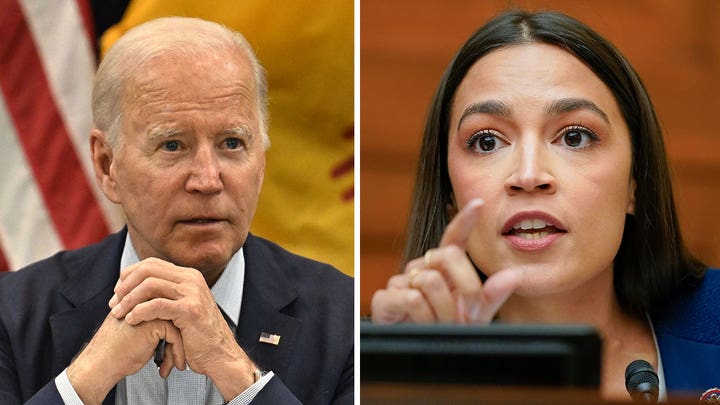 Is Alexandria Ocasio-Cortez finally standing up to Joe ‘Cluster Bomb’ Biden? 🇺🇸