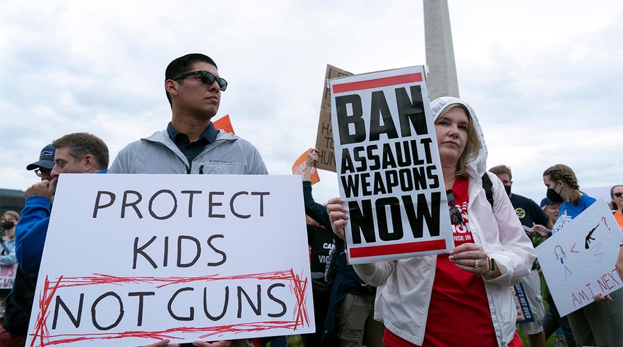 March for Our Lives rallies push for gun control after mass shootings