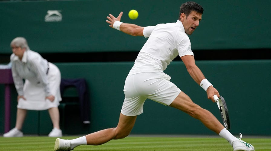 Novak Djokovic makes history in first-round victory at Wimbledon