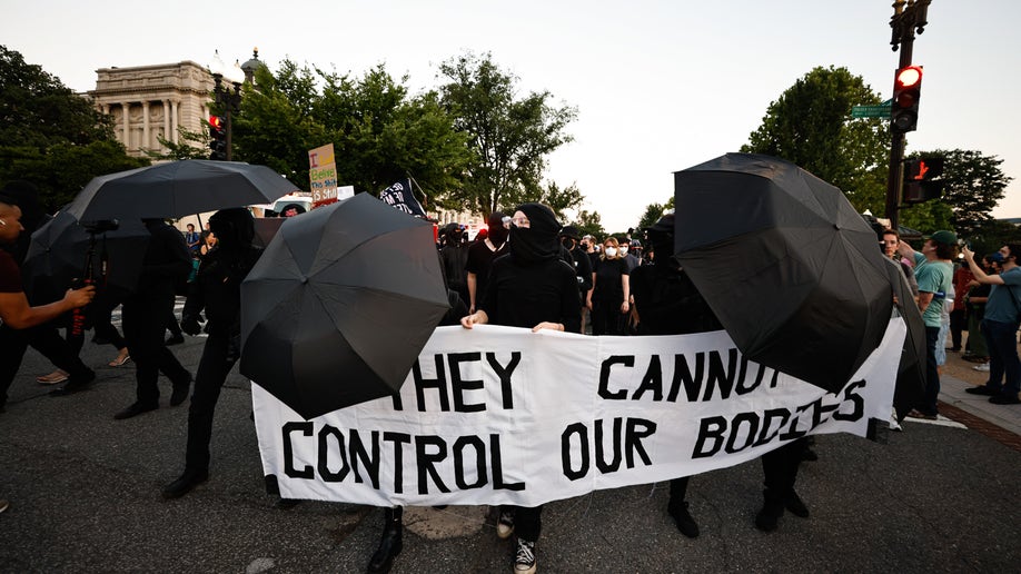 Antifa outside Supreme Court