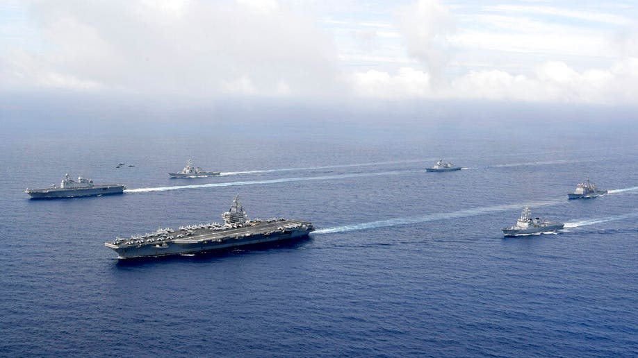 US Korea joint navy exercise
