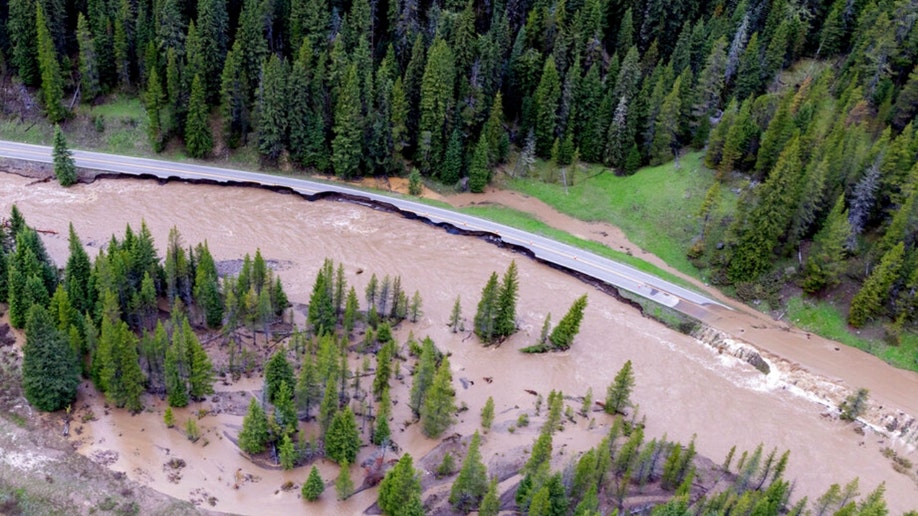 Mudslide Yellowstone