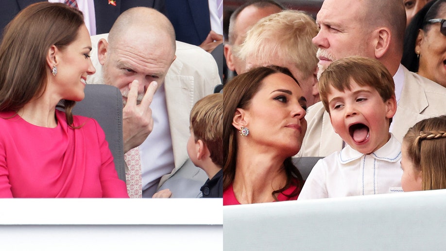Mike Tindall Prince Louis
