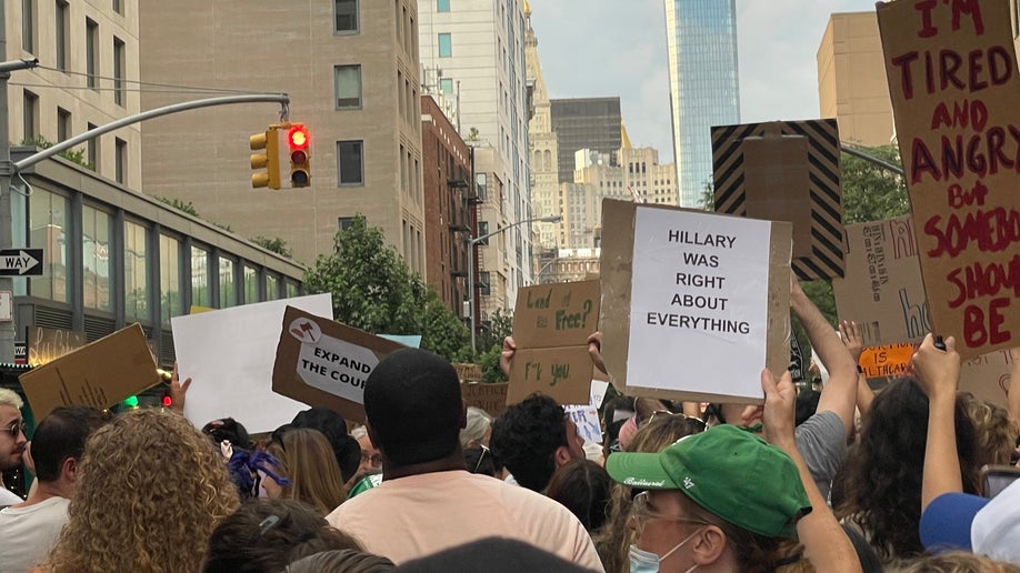 Supreme Court Overturns Roe V. Wade: Photos Of Protesters, Crowds ...