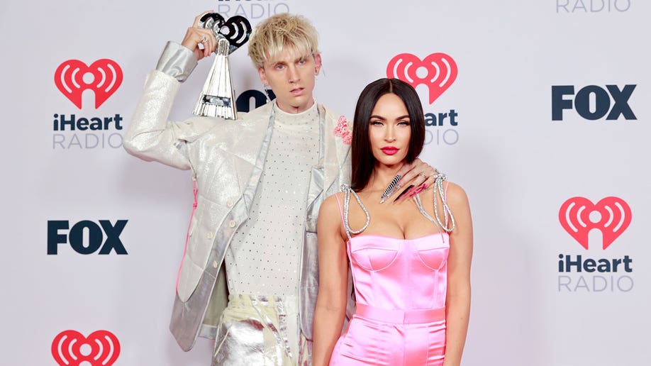 Megan Fox and Machine Gun Kelly at the iHeart Radio Awards