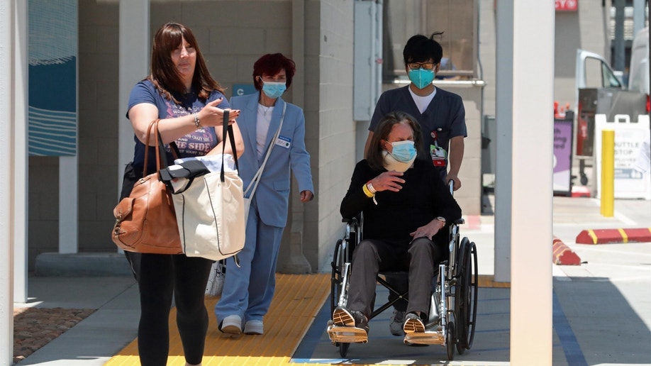Sharon and Ozzy Osbourne left the hospital on Wednesday