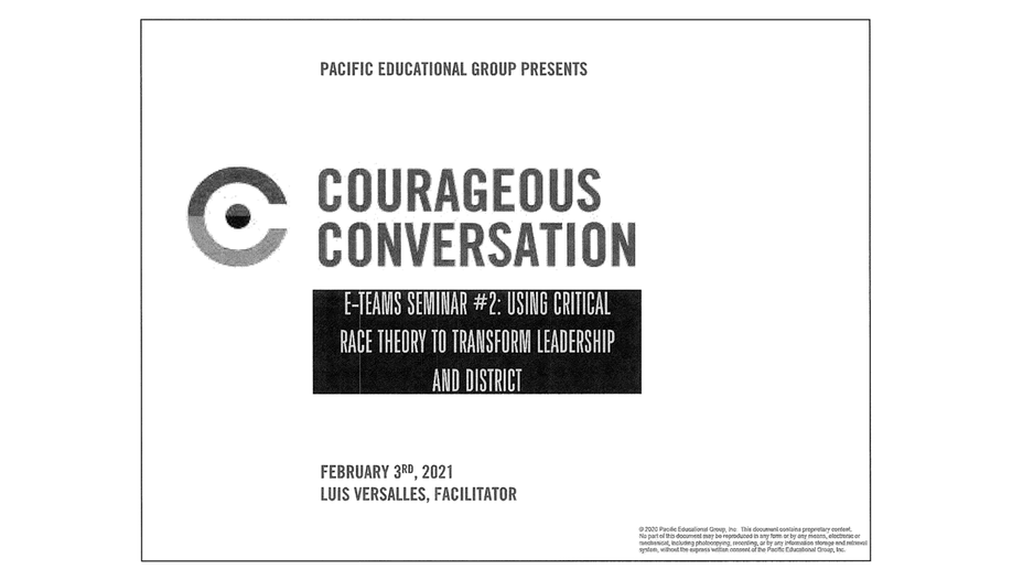 using critical race theory courageous conversations