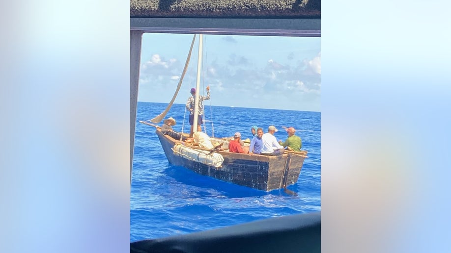Cuban migrant boat
