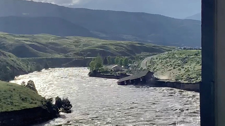 Yellowstone Major Flooding Leads To Bridge Being Swept Away, Roads ...