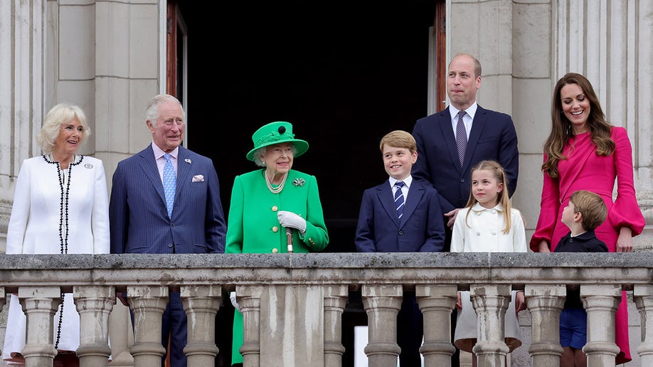 Queen Elizabeth with Prince William 