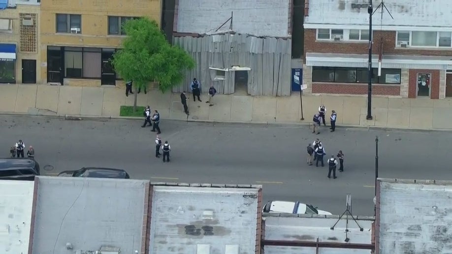 Chicago police shootout