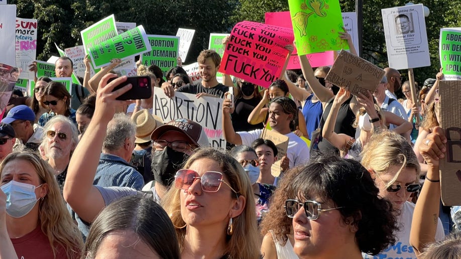 Supreme Court Overturns Roe V. Wade: Photos Of Protesters, Crowds ...