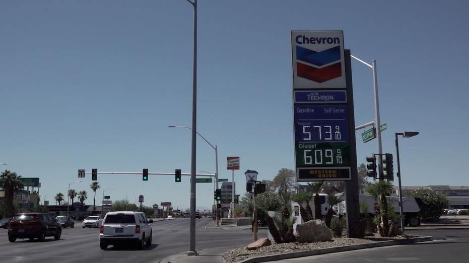 Gas station in Las Vegas