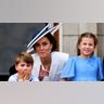 Duchess Kate Middleton with Prince Louis and Princess Charlotte