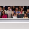 Duchess Kate with kids during Jubilee pageant