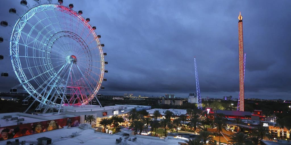 Orlando amusement park suspends ride where customers shoot targets while perched with laser guns - Vimarsana News