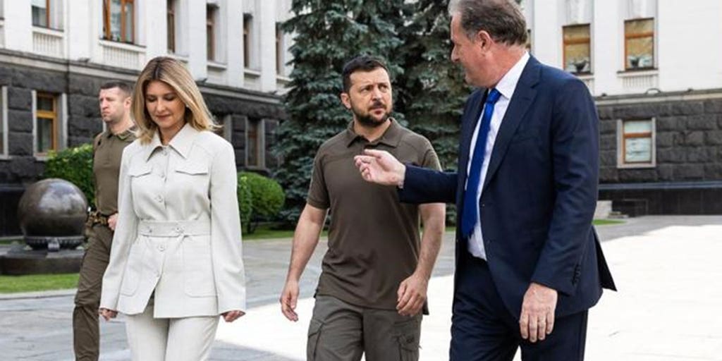 Zelenskyy, first lady open up to Piers Morgan about the cost of war on their marriage in candid interview - Vimarsana News