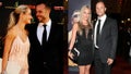 A photo combination of Reeva Steenkamp and Oscar Pistorius attending events before her 2013 murder. On the right, the couple is on their first date at the SA Sports Awards Gala Dinner Nov. 4, 2012, in Johnnesburg, South Africa. On the right, the couple attend the Virgin Active Sport Industry Awards Feb. 7, 2013, also in Johannesburg.