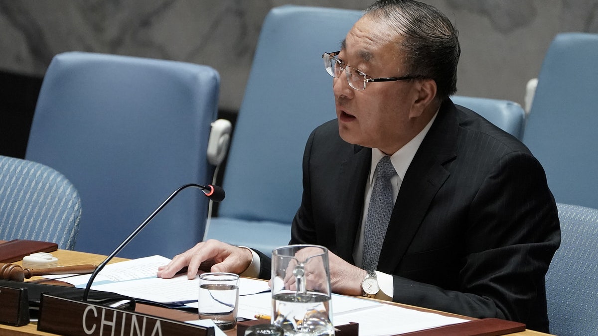 UN China Ambassador Zhang Jun