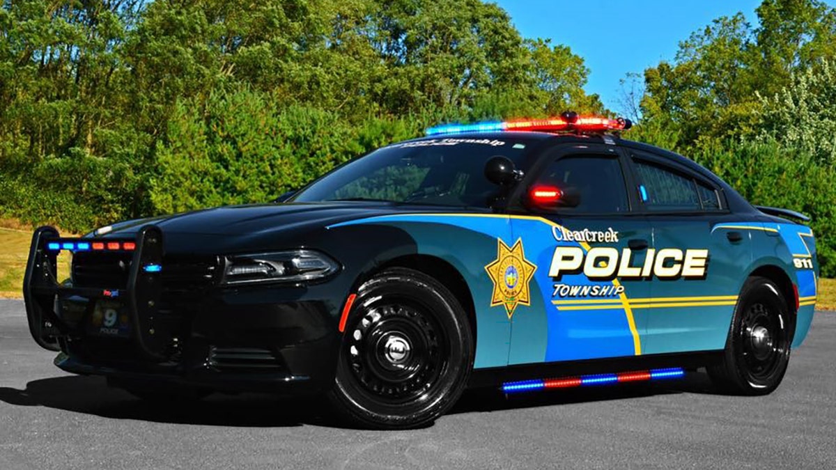 A Clearcreek Township, Ohio police cruiser