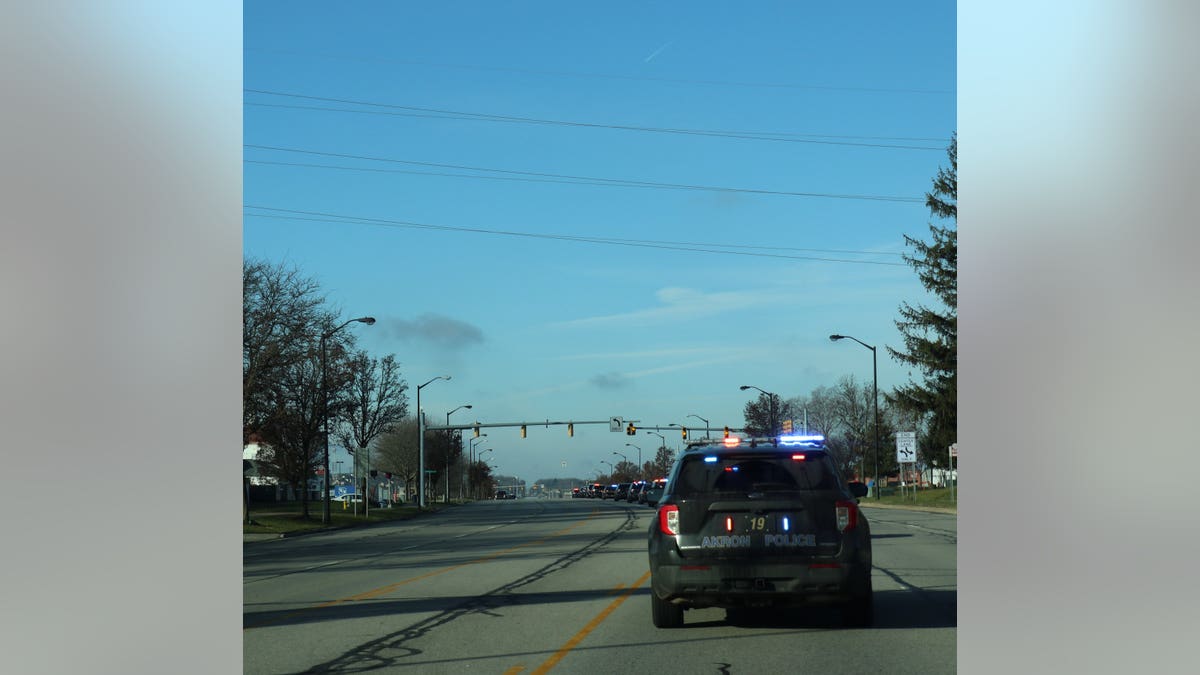 Akron Police car