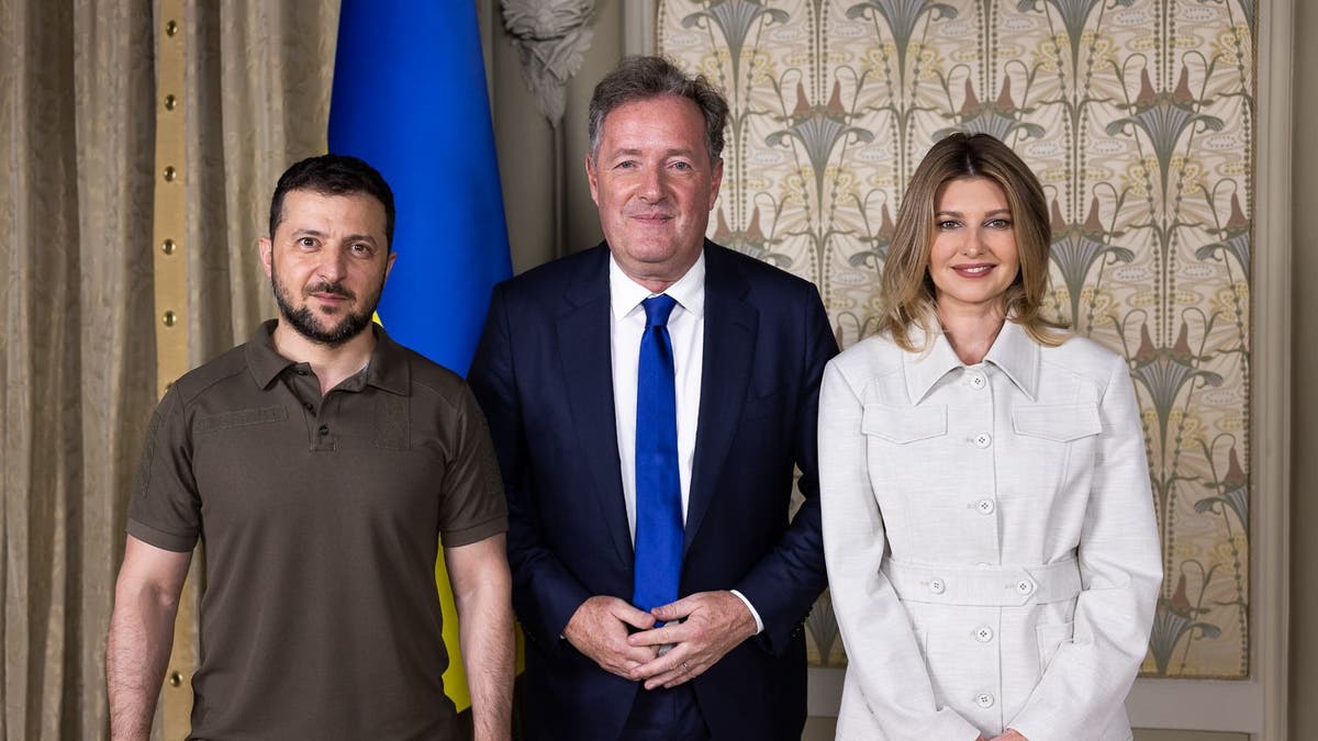 Zelenskyy, First Lady with Piers Morgan