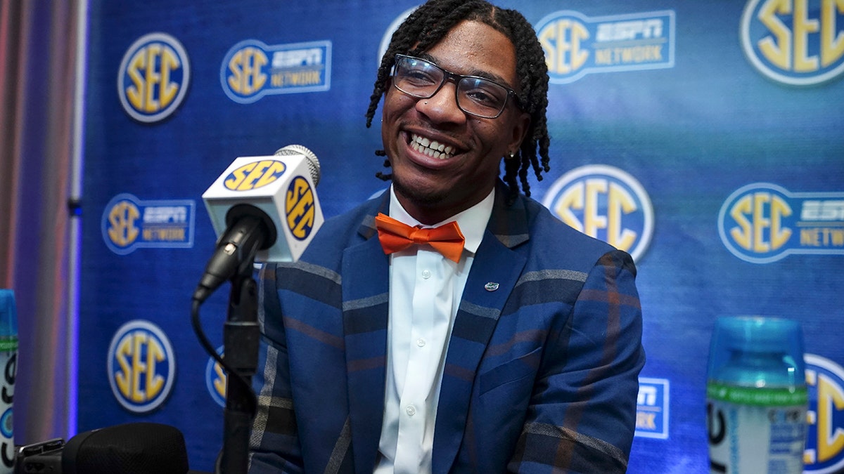 Anthony Richardson at 2022 SEC Media Days