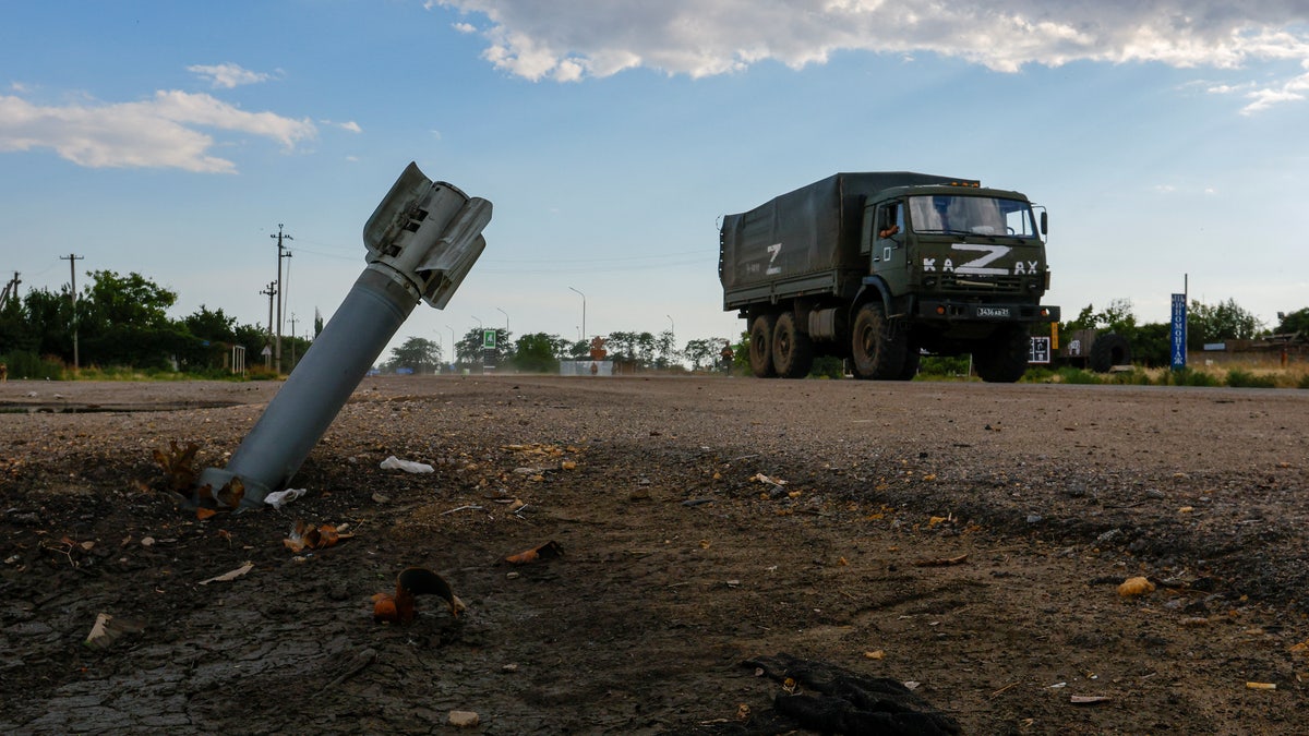 Russian military truck 