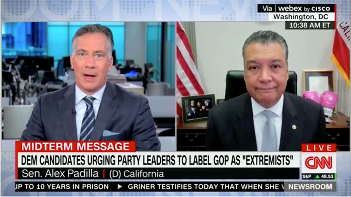 Alex Padilla on CNN