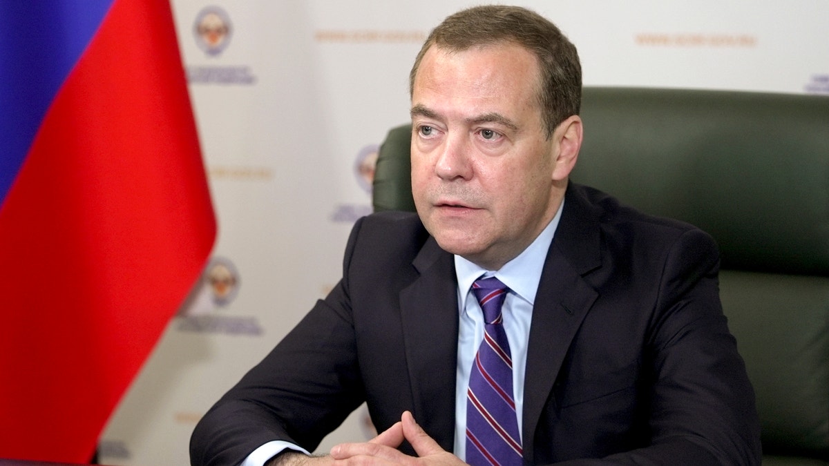 Russian Security Council Deputy Chairman and the head of the United Russia party Dmitry Medvedev