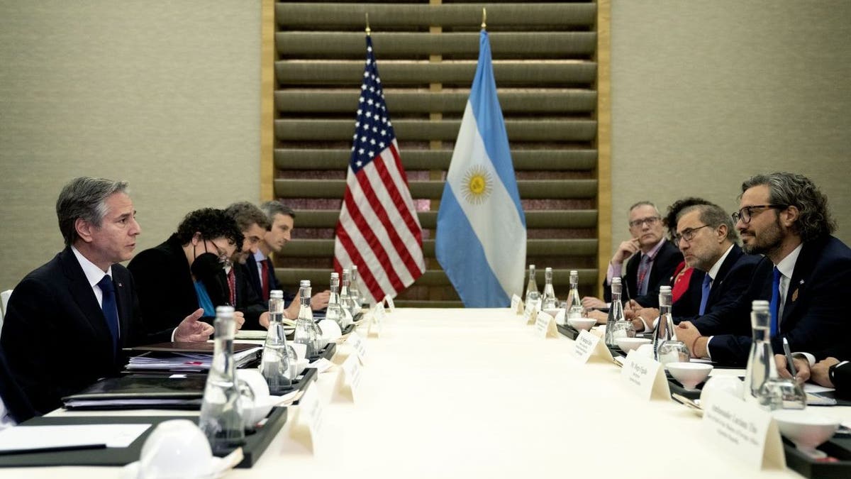 G20 Bali talks are held with U.S. Secretary of State Antony Blinken and Argentine Foreign Minister Santiago Cafiero