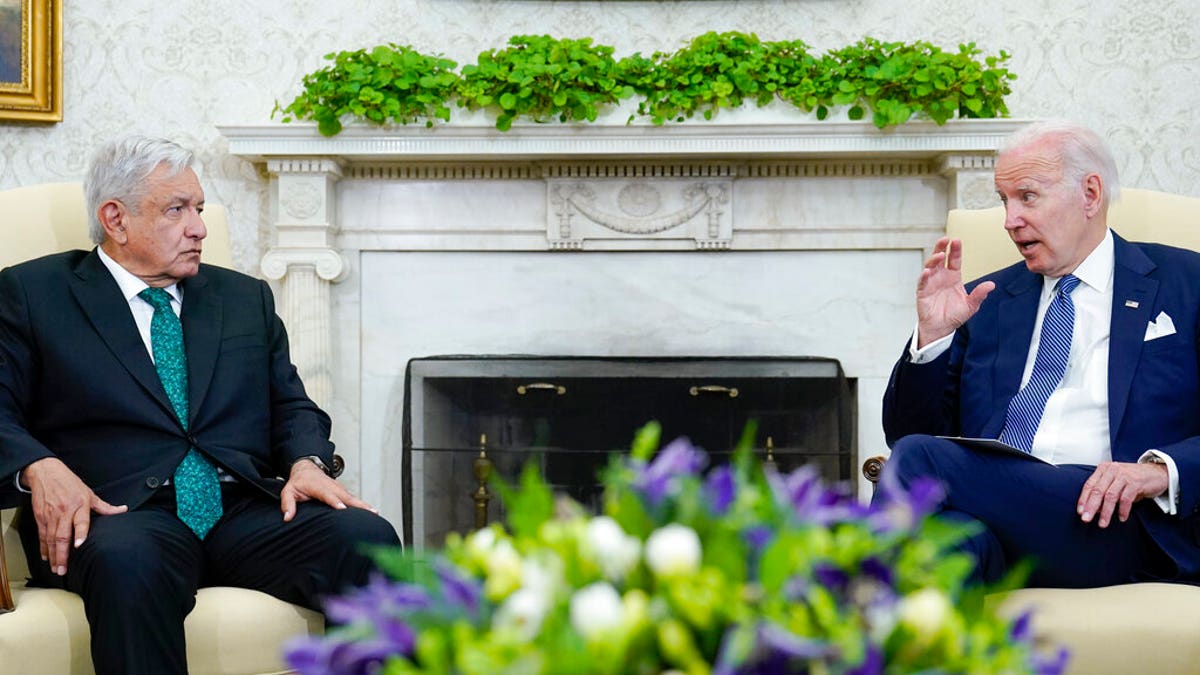 President Biden meets Andres Manuel Lopez Obrador