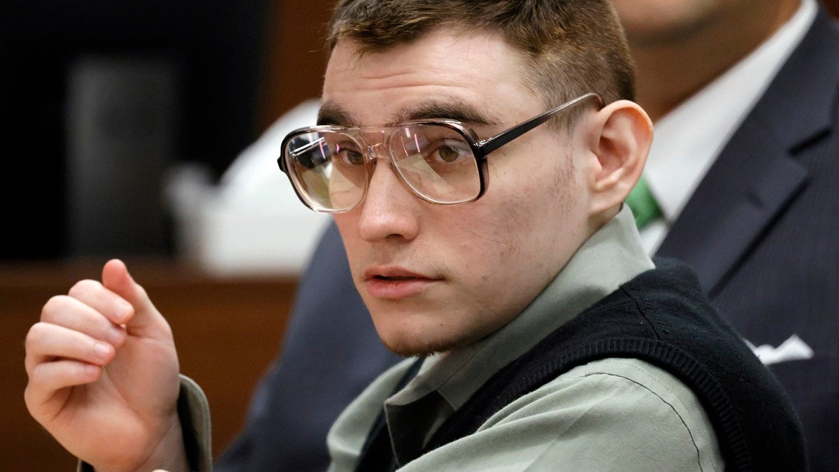 Parkland shooter Nikolas Cruz wears glasses and a dress shirt in his penalty trial