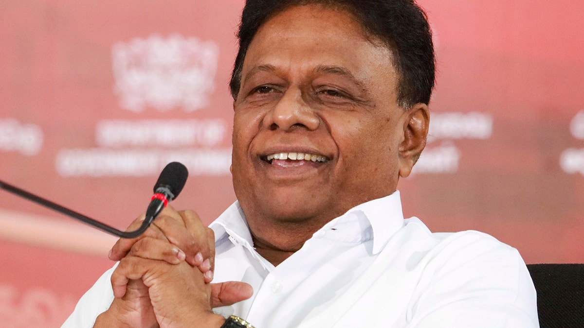 Dullas Alahapperuma was a candidate to become Sri Lanka's next president