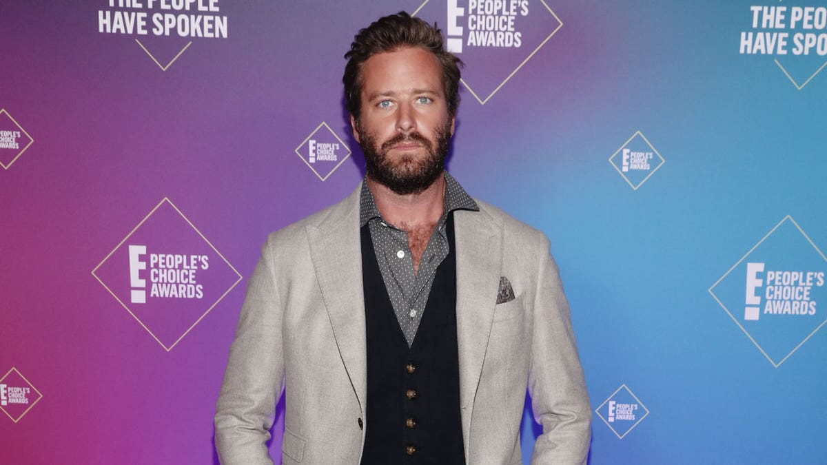 Armie Hammer at the People's Choice Awards