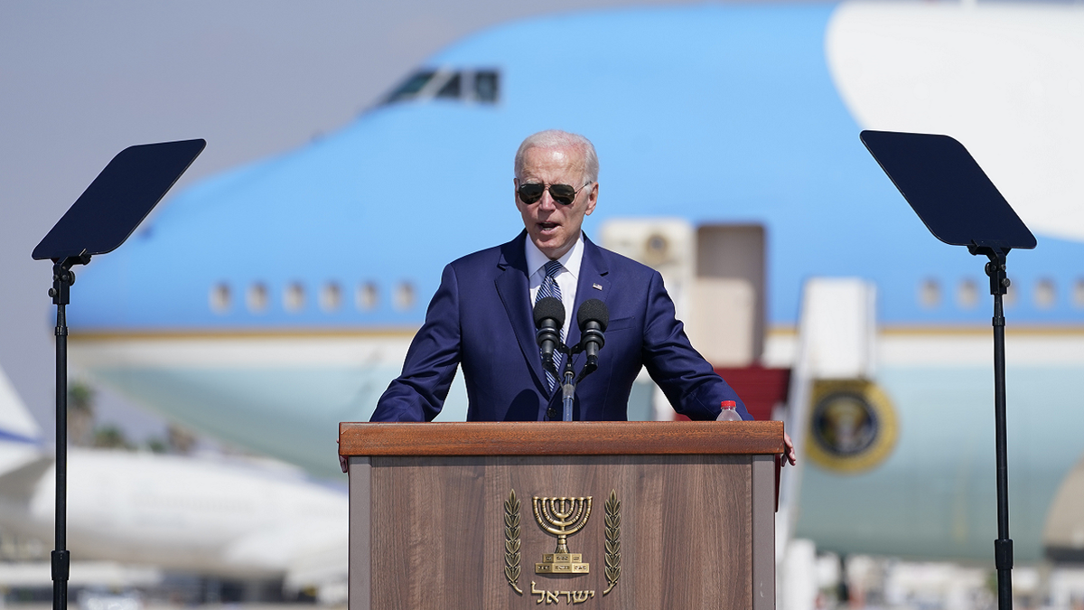 Biden remarks in Israel